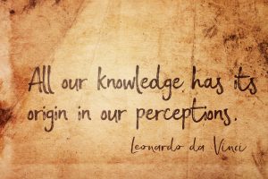 daVinci, leaders, knowledge, perception